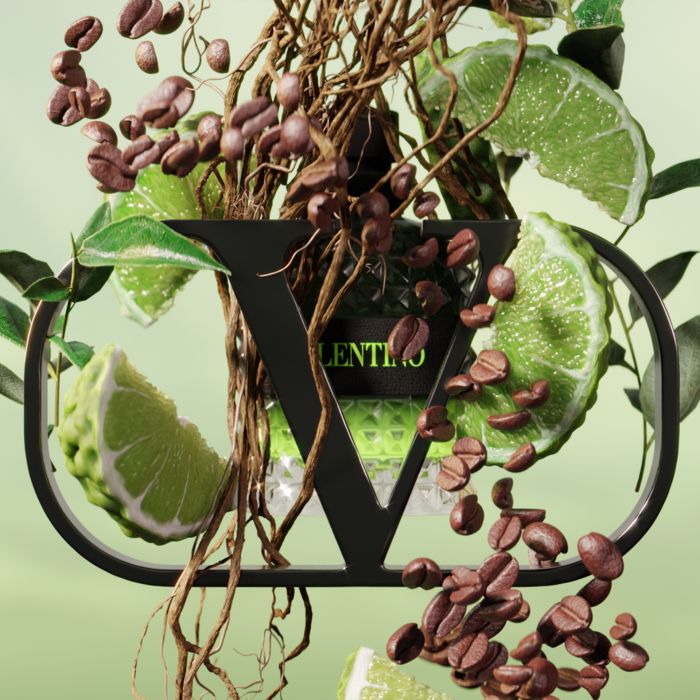 Valentino Born In Roma Green Stravaganza